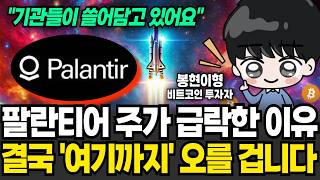 팔란티어 오늘이 제일 싸다 결국 독점하고 폭발적 성장한다 (봉현이형 / 4부)