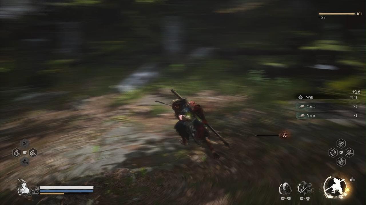 Black Myth: Wukong Backtracking, leveling up, Exploring