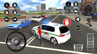Police Car Game Simulator 2021 - Driving Police Car On Road - Android Gameplay screenshot 5