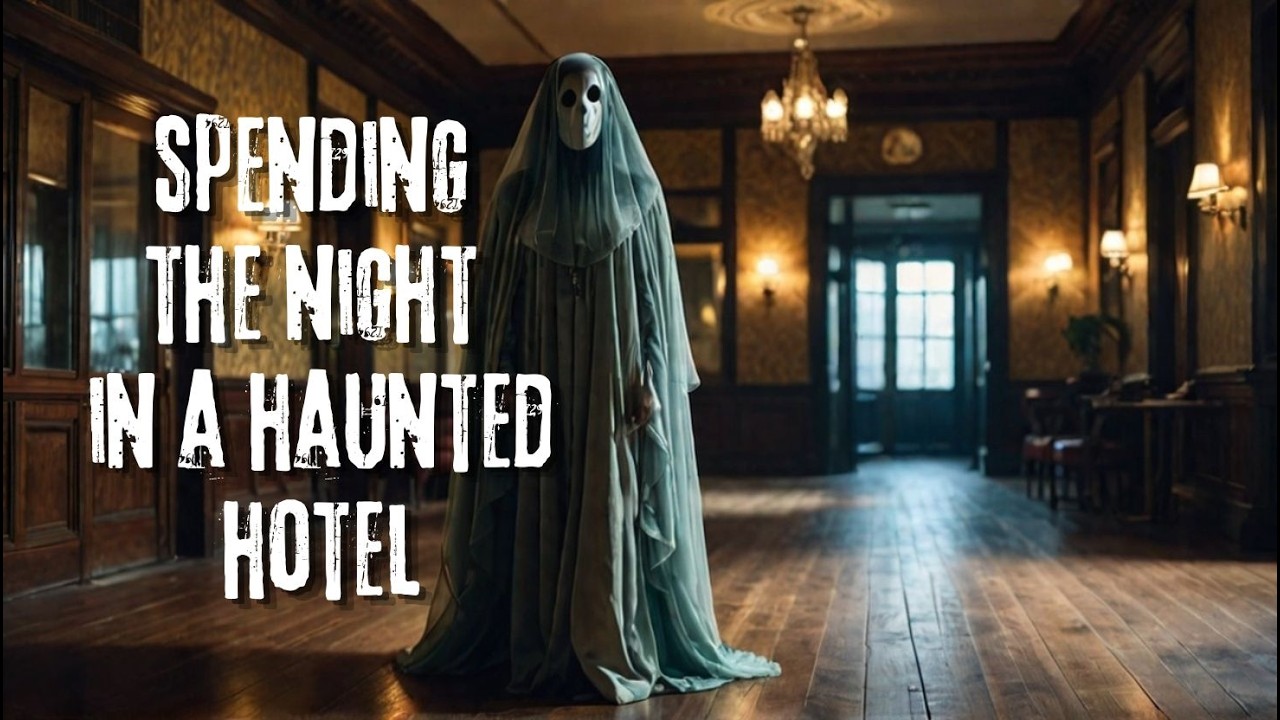 Spending The Night in a Haunted Hotel - YouTube