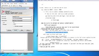 Login failed for user" error message when you log on to SQL Server
