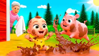 Time To Wash The Farm Animals! | Bath Song  + More Lalafun Nursery Rhymes screenshot 3