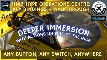 1c. Part 2. Programme your stick, throttle and other preipherals to specific commands on the H145.
