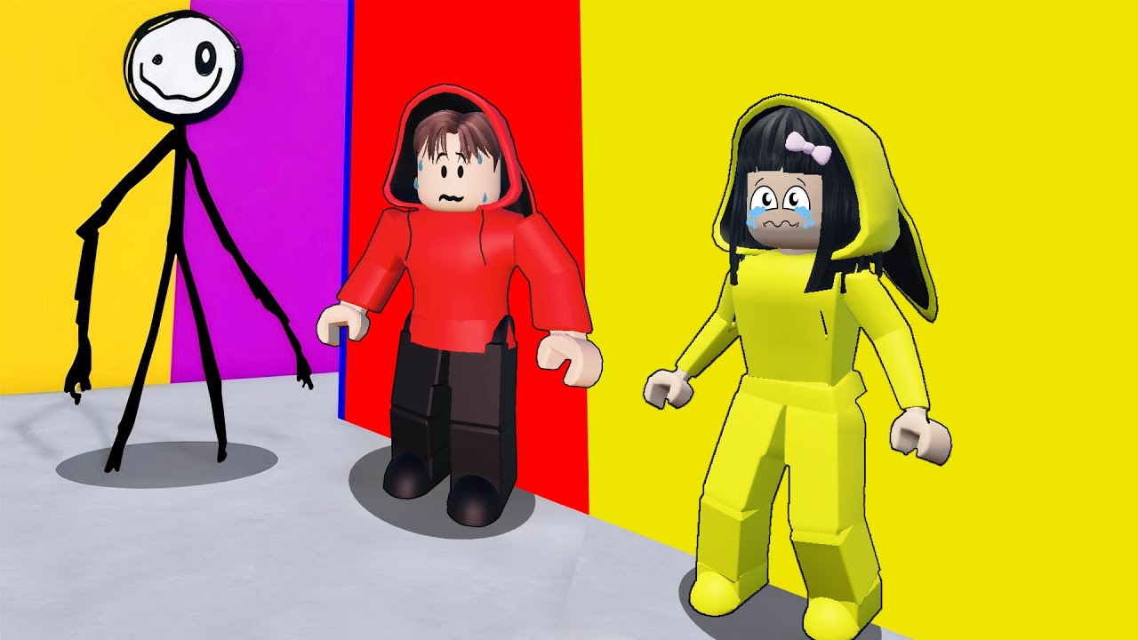 Yuta, Mio Dan Baby Celine Sembunyi Dari Monster Cat || ROBLOX