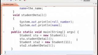 27 Parameterized constructors Bengali