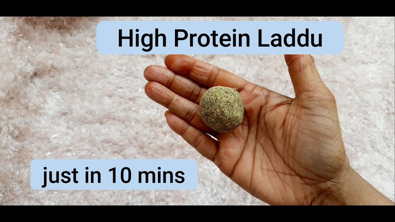 High Protein Laddu / Biotin, Iron, Calcium, Protein Rich Laddu for