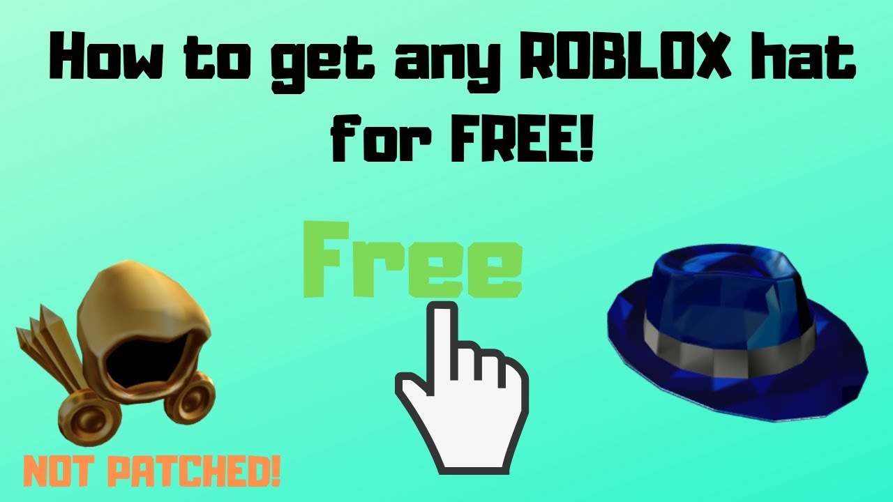 How To Get Any Roblox Hair For Free Not Patched With Proof Youtube - get these roblox hats for freejust do this easy