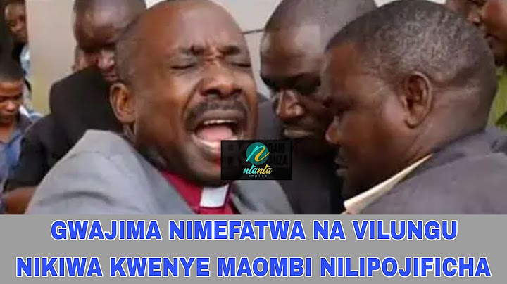 GWAJIMA ALIVYOFUATWA NA MALUNGU AKIWA KWENYE MAOMBI ASIMLIA MAZITO ANAYOPITIA NA