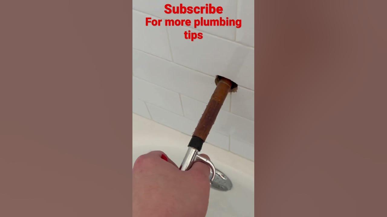Water comes out of shower head when filling tub YouTube