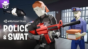 Police & SWAT Bundle Trailer | 3D Assets for Unity Games