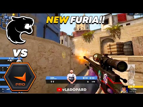 NEW FURIA FIRST GAME!! - Furia vs FaceIT players - HIGHLIGHTS | CSGO
