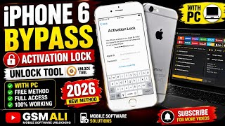 iPhone 6 iCloud Bypass iOS 12.5.8 | How to Unlock iPhone 6 | iCloud Unlock Tool 2026#GSMALI#iphone6 