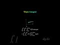 Triple Integration #mathtutor