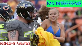 NFL Fan Interference Compilation [Crazy Fans on the Field]
