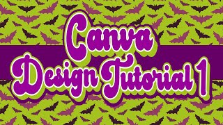 Canva Design Tutorial Live 1
