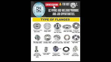 Types of Flanges🔥🧐🧑‍🔧#flange#piping#qc#short#viral