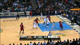 Bosh won't throw alley-oop so LeBron does Wealth