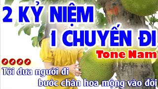 Hai kỷ Niệm Một Chuyến Đi Karaoke Nhạc Sống Tone Nam ( Gm ) - Tình Trần Organ