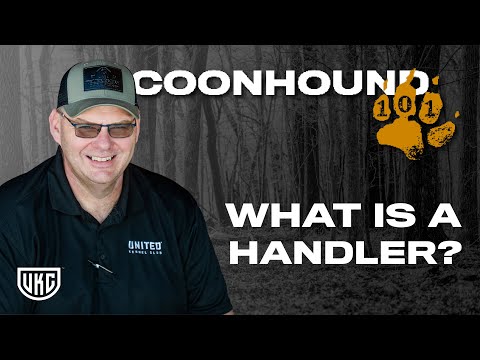 Coonhound 101 - What is a Handler?