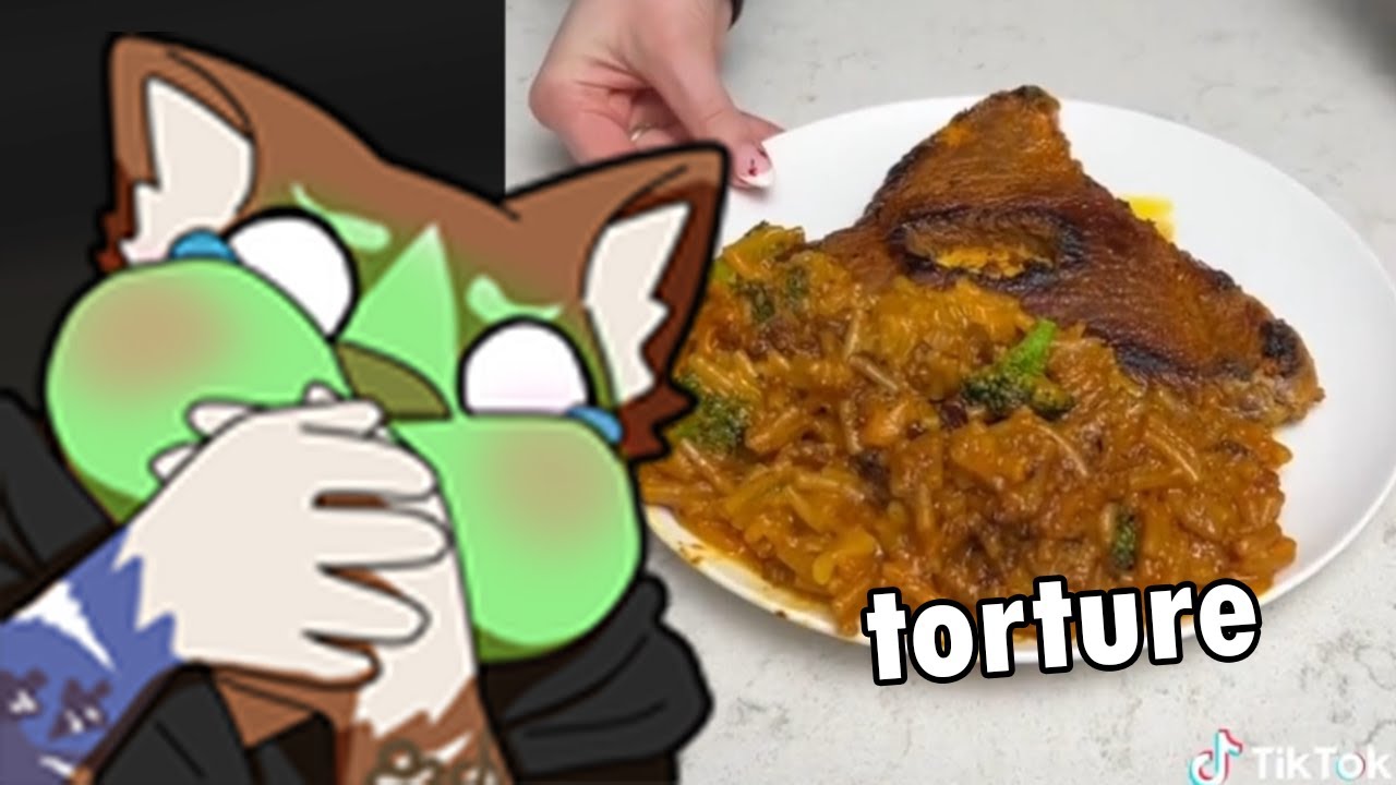 Мучаю своего друга в прямом эфире проклятой едой из TikTok