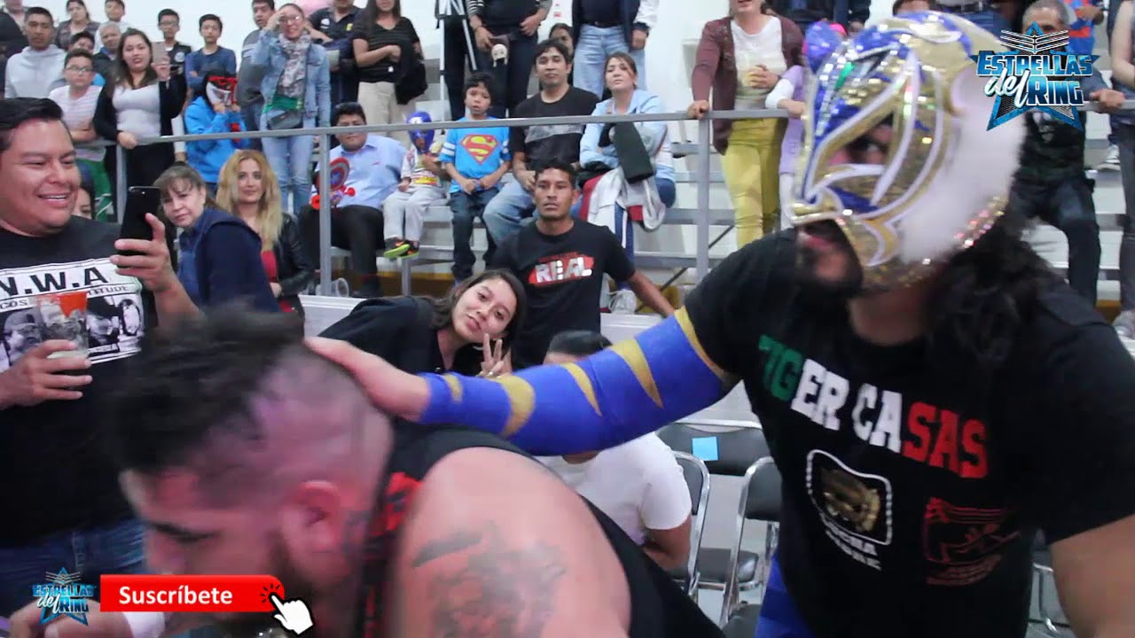 Tiger vs el Fresero Jr mano a mano en Lucha Libre Real librenms