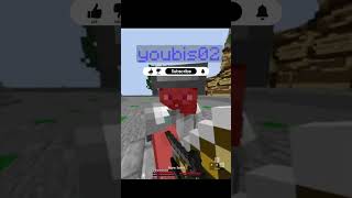 The second round - Blocksmc 🥶 #minecraft #youtubeshorts #minecraftshorts #aesthetic #short #1v1 #pvp