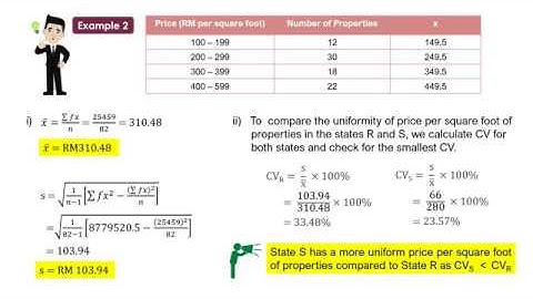 COEFFICIENT OF VARIATION