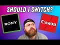 Canon is losing me, and Sony is winning me over