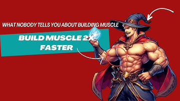 Build muscle almost 2x faster! (New research)