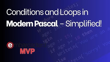 Conditions and Loops in Modern Pascal – Simplified!