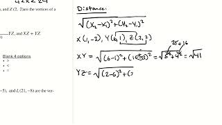 Geometry Lesson 6.6 & 6.7 Practice (McGraw Hill)