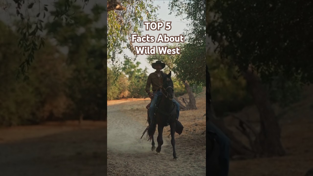 ▶️ TOP 5 Facts About Wild West 🤠  