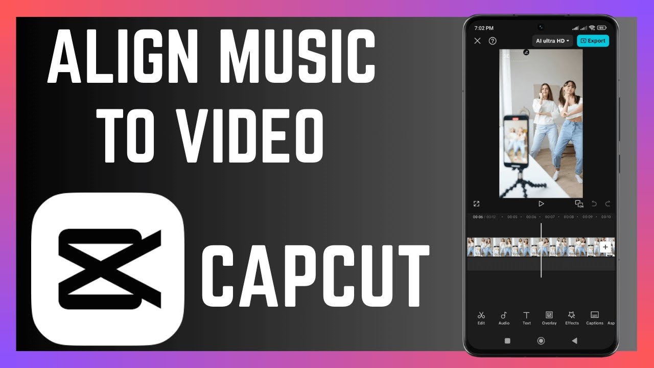 How To Align Background Music Track On Videos In CapCut - YouTube