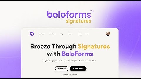 BoloForms Review: Create Templates, Collect Electronic Signatures, and Store everything in one place