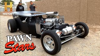 Pawn Stars: FLAMING Hellbilly Custom Ford Worth THOUSANDS (Season 9)