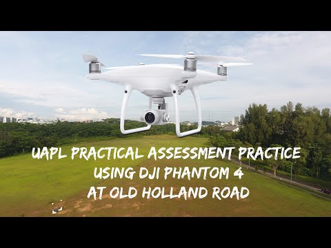 My UAPL Practical Assessment Practice  ATTI Mode (Drone Pilot License Singapore)