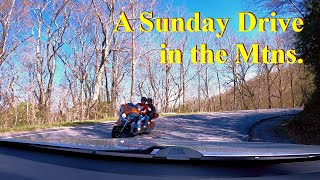 Blowing Rock To Linville on US221.  A Sunday Drive through the Blue Ridge Mountains in Spring.