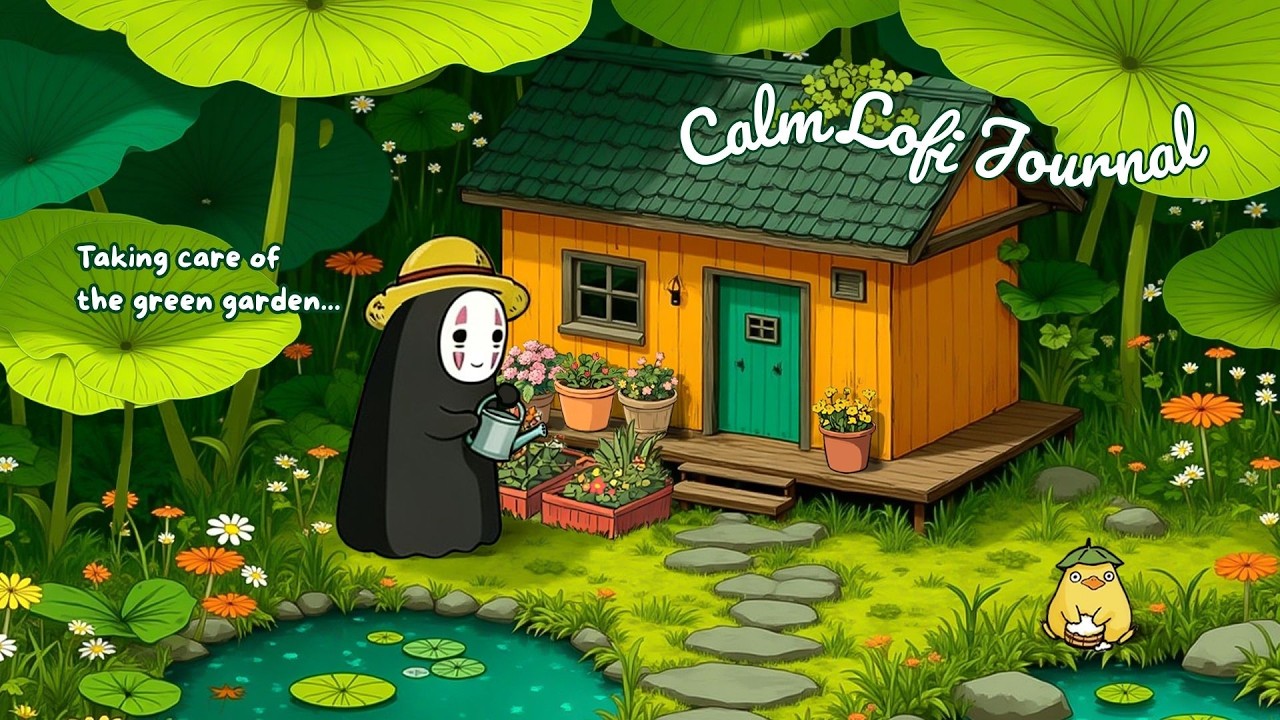 Garden Lofi Escape 🌿 Soft Lofi Music to Clear Your Mind & Improve Concentration