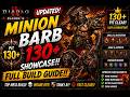 UPDATED MINION BARB 130+ SHOWCASE!! 💀 FULL BUILD GUIDE!! | Diablo 4 Season 13