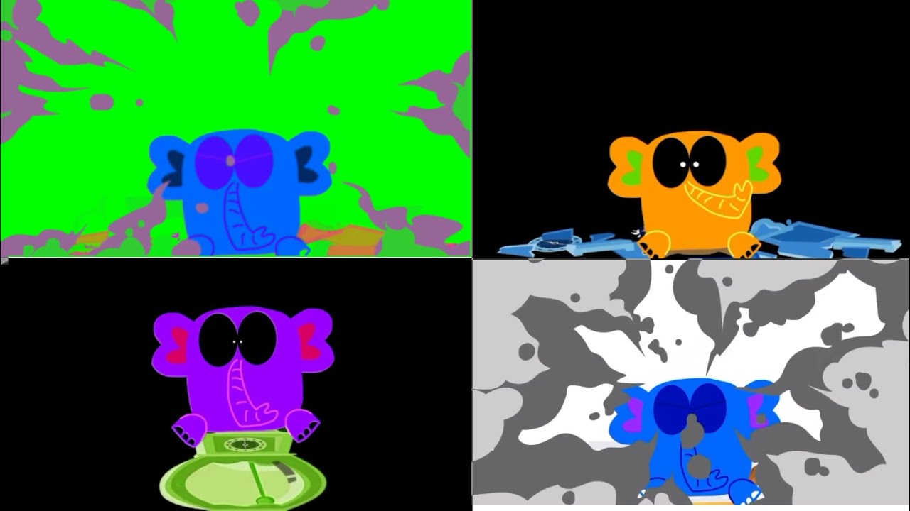 THE MAMMOTH CRASH THE CLOCK HICKORY DICKORY DOCK|| COLOR INVERSION+VOICE CHANGER MORE EFFECTS