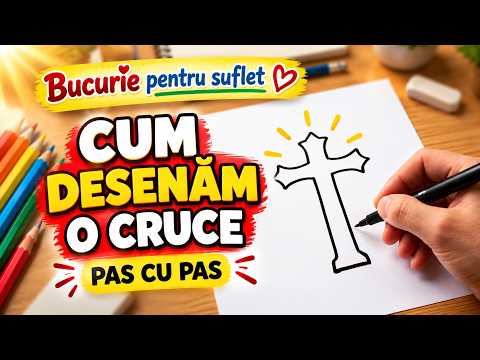 How To Draw a Cross | Easy drawing