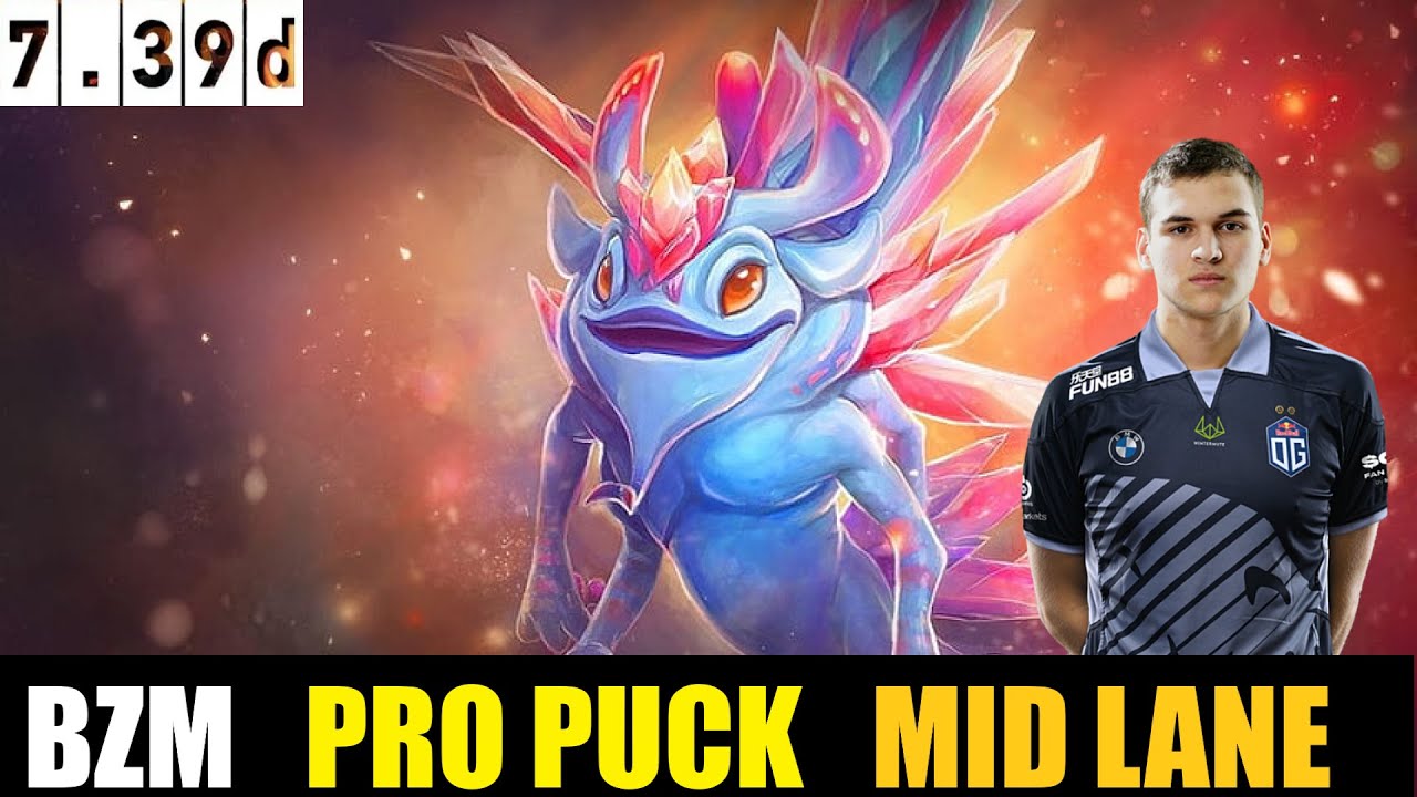 🤯 BZM [PUCK] MID 7.39D - МАТЧ С ВЫСОКИМ MMR В DOTA 2