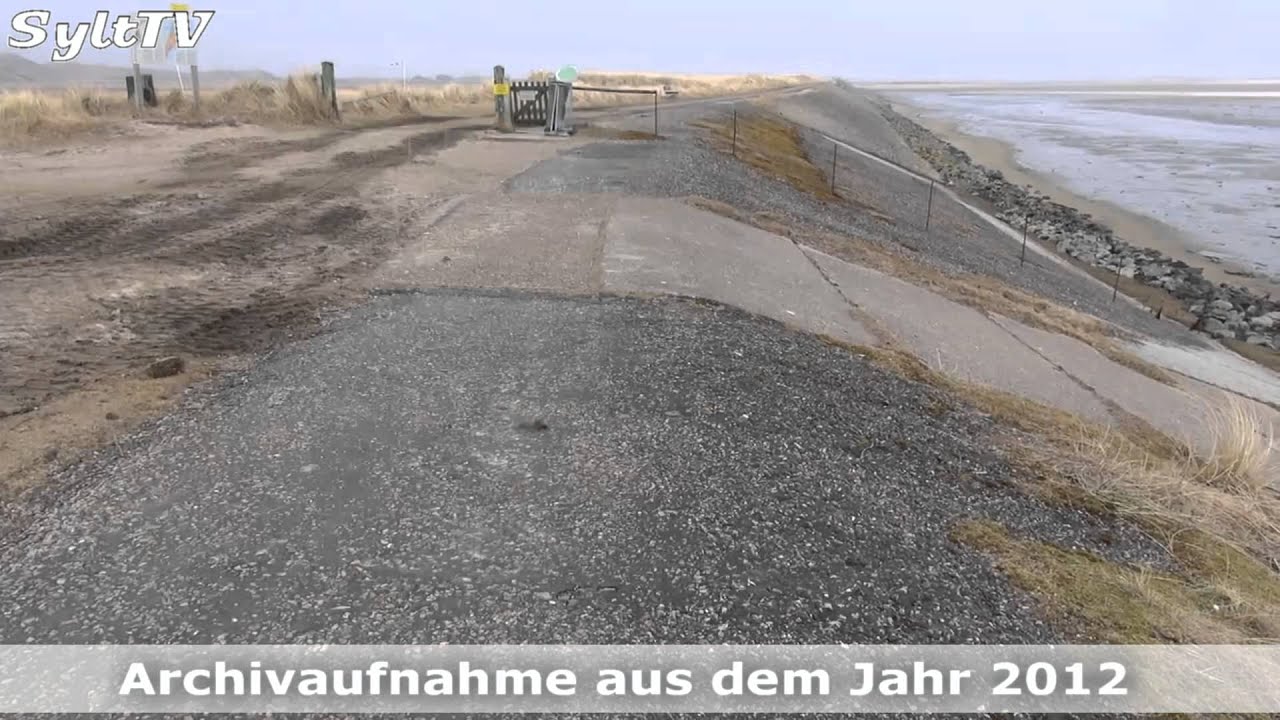 Der Möwenberg Deich in List auf Sylt ist erhöht und verstärkt worden