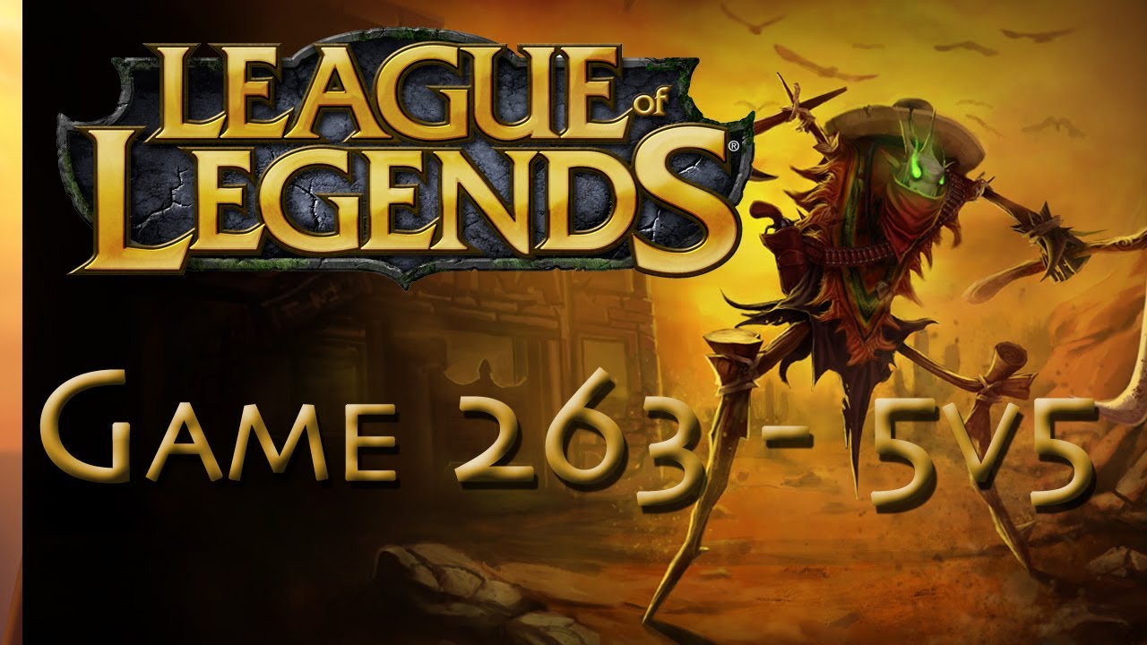 LoL Game 263 - 5v5 - Fiddlesticks Bandito Jungle