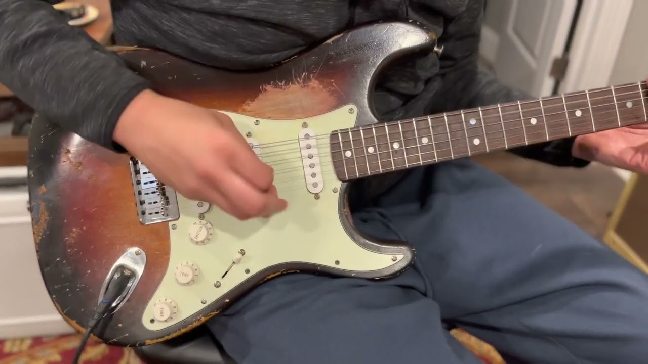 60s Relic Strat body hardtail