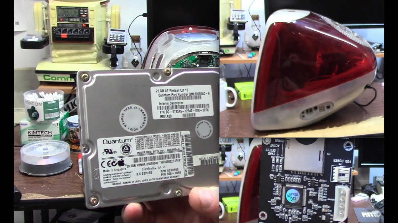 Ruby Red imac-DV from hard disk to IDE2SD