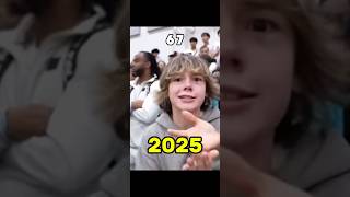 6 7 evolution(2012-2067)#evolution #memes  #67 #edit