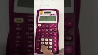 Standard deviation calculator ti-30x IIS