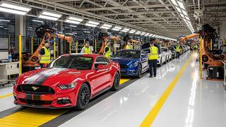 Inside the Ford Mustang GT Factory: How America's Muscle Car Is Built with 5.0L V8 Power