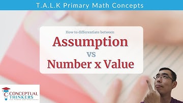 TALK Primary Maths Concepts - Assumption vs Numbers x Value